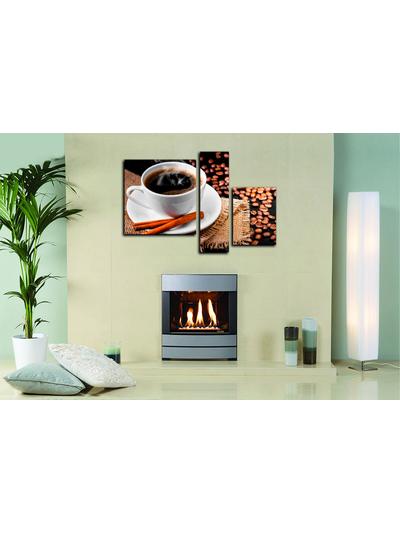 Модульная картина &quot;Триптих кофе&quot;