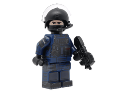 Оператор французской специальной полиции GIGN | United Bricks French GIGN Operator