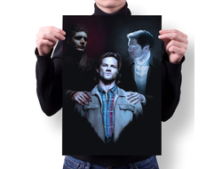 Плакат Сверхъестественное/ Supernatural №2