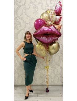 Набор с губками и помадой