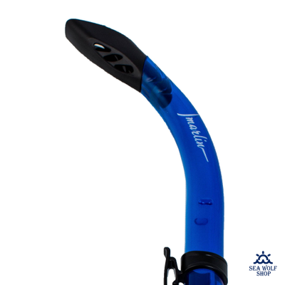 Трубка для дайвинга Marlin Junior Blue