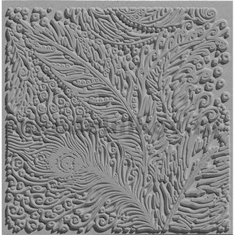 CERNIT текстурный лист для полимерной глины "Перья павлина" CE95006