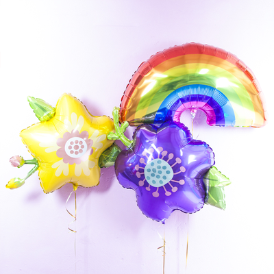 Яркая радуга