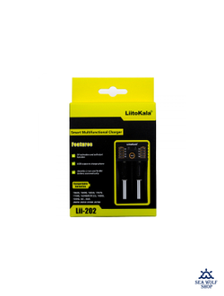 Зарядное устройство LIITOKALA Lii-202 с USB, универсальное