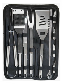 Набор для барбекю в сумке 15 предметов