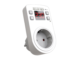 Реле напряжения розеточное 16 А, 230 В - RostokElectro - 46-381