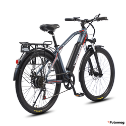 Электровелосипед WHITE SIBERIA CAMRY ALLROAD 500W матовый синий