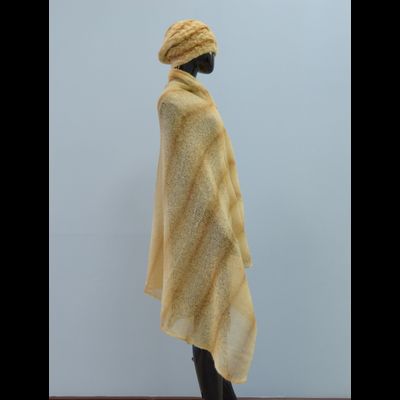 Шарф Vizio 7014 SX светло - коричневый