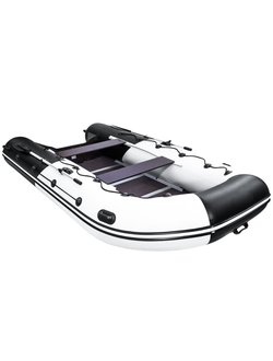 Моторная лодка Ривьера Максима 3800 СК "Комби" светло-серый/черный
