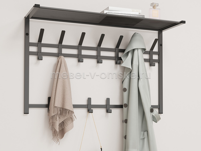 Вешалка с полкой Торонто - 32