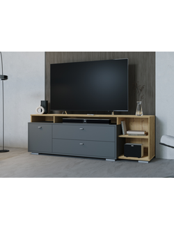 Тумба ТВ Ланс К202 графит ДСВ