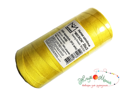 Швейные нитки MICRON / GAMMA 20S/3 1000 ярдов/ 912 м - ЖЁЛТЫЙ (385)
