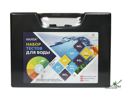 НАБОР ИЗ 8 ТЕСТОВ НИЛПА ДЛЯ ИЗМЕРЕНИЯ НАИБОЛЕЕ ВАЖНЫХ ПОКАЗАТЕЛЕЙ ВОДЫ В АКВАРИУМЕ