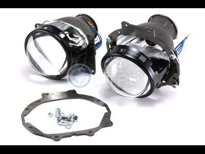 Комплект Hella R New с рамками для замены штатных ксеноновых / галогенных линз автомобиля Suzuki Grand Vitara (2005 - 2015)