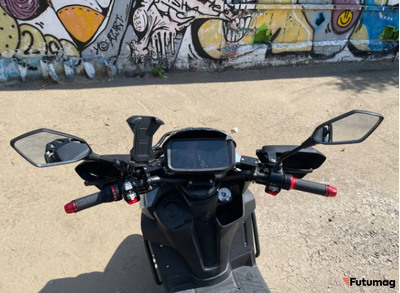 Электрический скутер Тур-Эндуро GT Tank  3000 серый