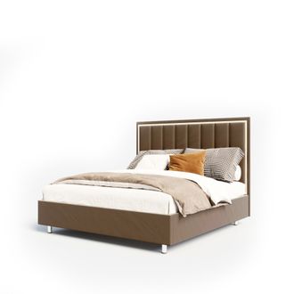 Кровать "Монтана" коричневого