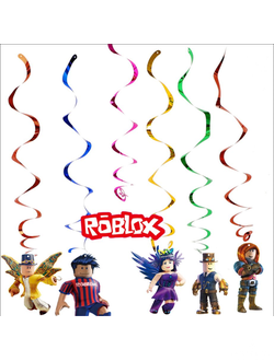 Спирали Роблокс,6 шт