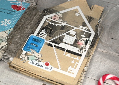 ФП штамп "Зимние птахи"