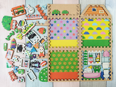 Конструктор "Звериные истории: домашние заботы"