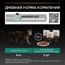 Pro Plan (ПроПлан) Adult влажный корм для взрослых кошек, Утка в соусе, 85 г