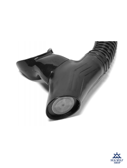 Трубка для дайвинга Scuba Brothers AURORA BLACK, сухая