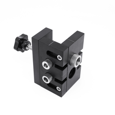 Кондуктор для сверления отверстий в торец и плоскость из алюминия