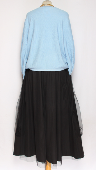 Джемпер тонкий ХЛОПОК "ТРИ ПУГОВКИ"  горчичный, голубой, красный до р.50