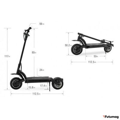 ЭЛЕКТРОСАМОКАТ DUALTRON 2S