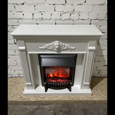 Электрокамин Lio WT с очагом Fobos