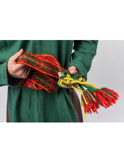 Рубаха мужская льняная удлиненная "Княжеская"