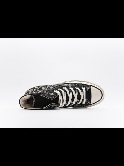 Converse x Dior B23 темно-серые высокие