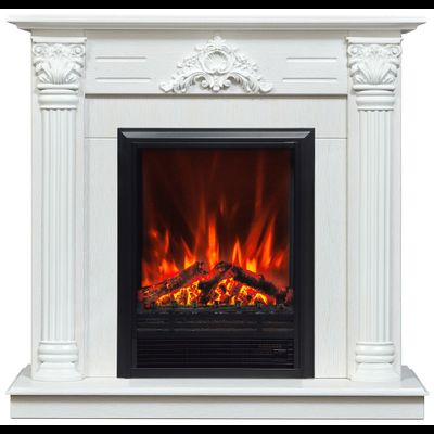 Электрокамин Stefania WT с очагом Eugene