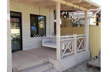 Терраса и ограждения ДПК