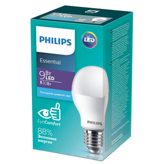 Лампа светодиодная Philips ESS LED Bulb 9W E27 6500K 230V 1CT