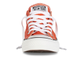 Оранжевые низкие кеды | Converse All Star Vibrant Orange - 148599F на белом фоне