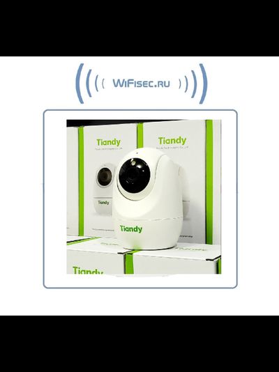 TC-H332N Spec:I2W/WIFI/4mm/V4.0 Моторизированная Wi-Fi/LAN видеоняня, встроенный видеорегистратор, микрофон, динамик. Full HD, 3 Мп (EasyLivePlus)