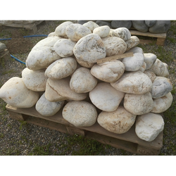 Кварцит окатанный, фракция 100-200 мм