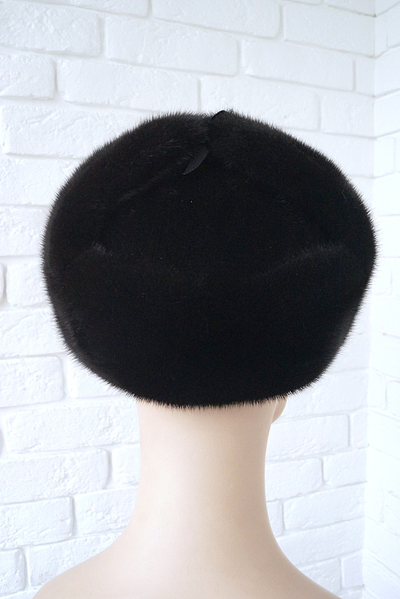 Ушанка "006"  натуральный мех норка