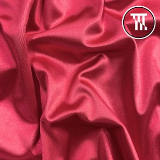 Сатин-вельвет, цв. Красный №1