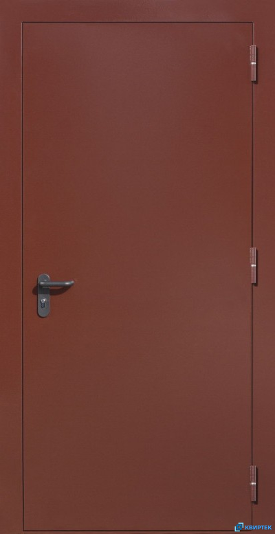 Дверь входная противопожарная ДПМ-01 EIS60 Коричневый RAL 8017 купить в Челябинске | КВИРТЕК