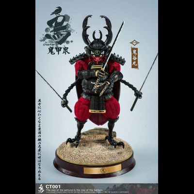 Жук-самурай с катанами - Коллекционная ФИГУРКА 1/12 scale  Samurai Beetle Haunted Hollow  (CT001) - CROWTOYS