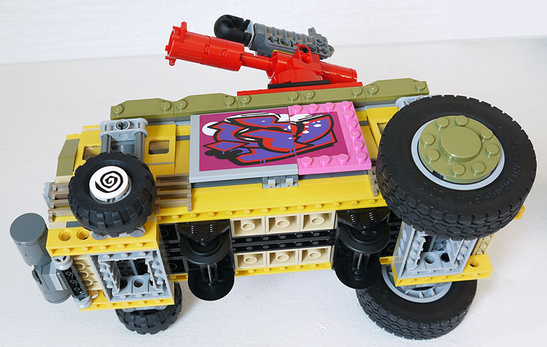 Lego Turtles 79104 The Shellraiser Street Chase