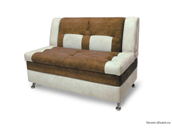 Кухонный ДИВАН "ФОРУМ-10", Коричневый/Слоновая кость