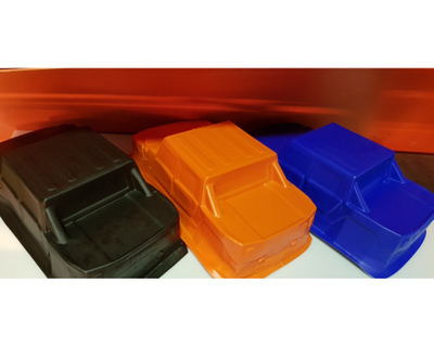 Unbreakable body for 1/8 Hummer H1 Monster Truck