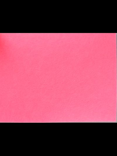Фетр 1 мм 20х30 см мягкий  цвет люминесцентно розовый