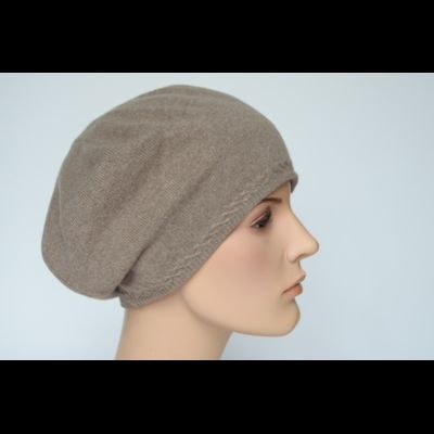 Кашемировый берет Vizio Италия 1104 B ореховый