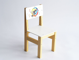 СТ-044 Стул детский деревянный для музыкального зала СКРИПИЧНЫЙ КЛЮЧ 0 ростовая группа