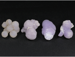 Халцедон фиолетовый виноградный, коллекционный образец в ассортименте, Индонезия (18-22 мм, 3-4 г) №28600