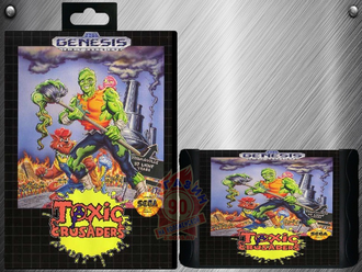 Toxic crusaders, Игра для Сега (Sega Game) GEN