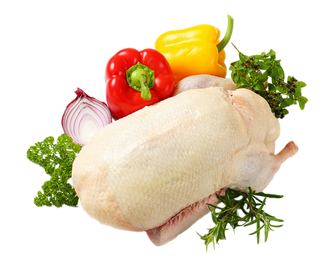 Мясо линдовского гуся (тушка ~ 3,5 кг, цена за кг 810 рублей)